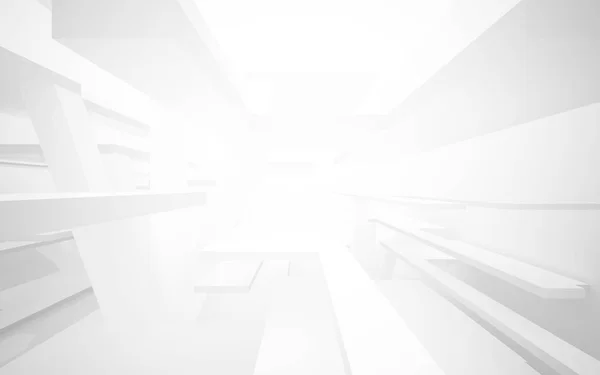 White interior of future — Stock Photo, Image