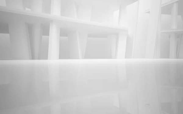 Αφηρημένη άσπρο εσωτερικό — Φωτογραφία Αρχείου