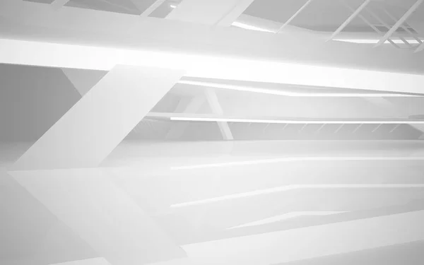Fondo arquitectónico abstracto liso blanco — Foto de Stock