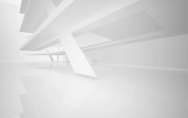 White smooth abstract architectural background — Stock Photo, Image