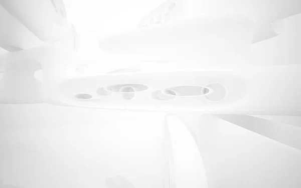 Witte abstracte bouwkundige achtergrond — Stockfoto
