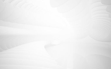 White smooth abstract architectural background clipart