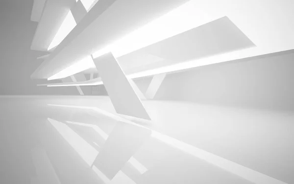 Witte gladde abstracte bouwkundige achtergrond — Stockfoto