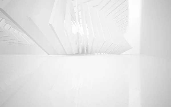 Sima fehér absztrakt építészeti háttér — Stock Fotó