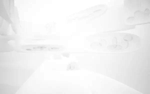 흰색 추상적인 건축 배경 — 스톡 사진