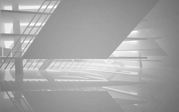 Белый гладкий абстрактный архитектурный фон — стоковое фото