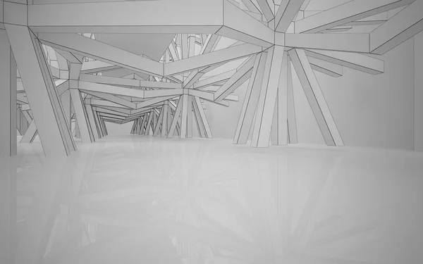 Architektura biały streszczenie tło. — Zdjęcie stockowe