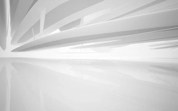 Abstrait intérieur blanc — Photo