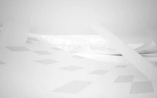 Interior putih abstrak — Stok Foto
