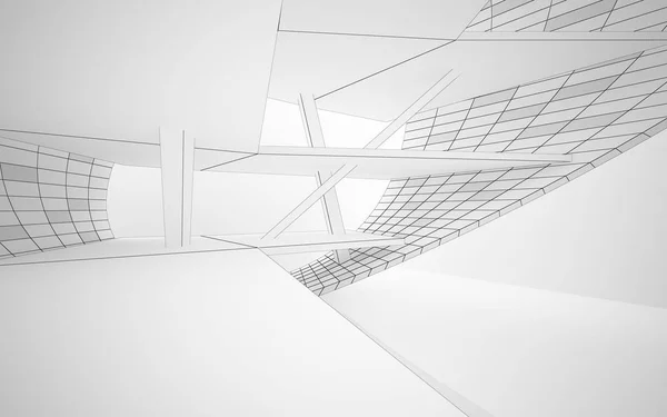 Білий гладкий абстрактний архітектурний фон — стокове фото