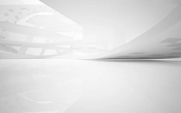 Abstract white interior — Stock Photo, Image