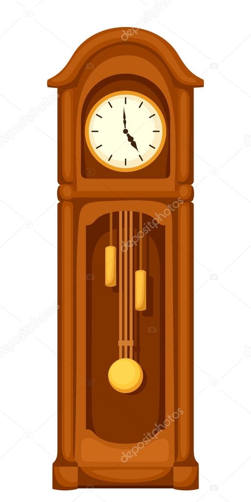 Reloj de p ndulo im genes de stock de arte vectorial Depositphotos