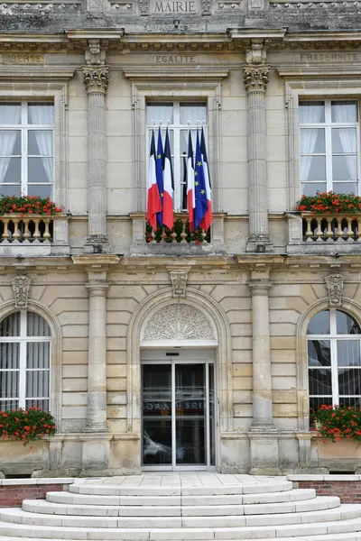 Bonsecours, France - june 22 2016 : city hall — Stock Photo, Image