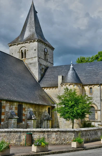 Saint Wandrille Rancon, França - 22 de junho de 2016: Saint Michel chu — Fotografia de Stock