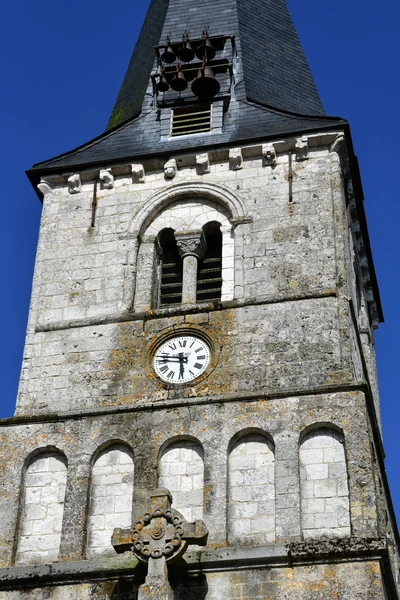 Barentin, Francia - 22 de junio de 2016: Iglesia de San Martín — Foto de Stock