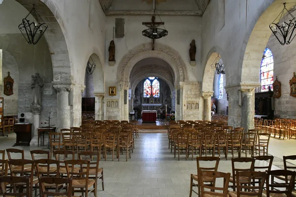 Duclair, France - june 22 2016 : Saint Denis church — Stock Photo, Image