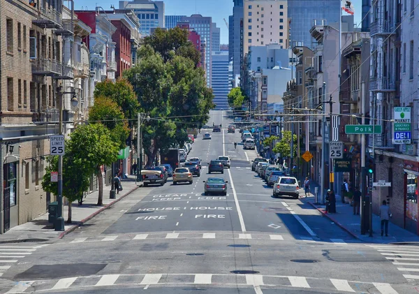 San Francisco; USA - july 13 2016 : city center — Stock Photo, Image