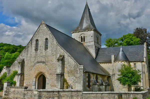 Saint Wandrille Rancon, Francia - 22 de junio de 2016: Saint Michel chu —  Fotos de Stock