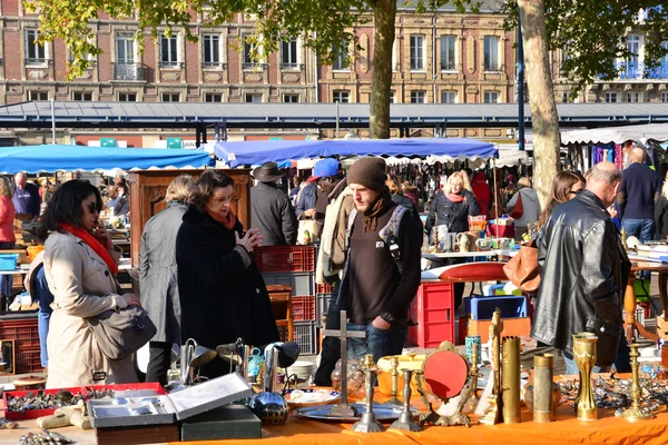 Frankreich; die malerische Stadt Rouen in seiner maritimen — Stockfoto