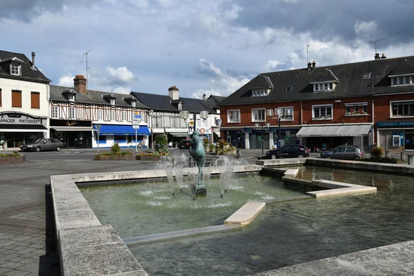 Barentin, Francia - 22 de junio 2016: centro de la ciudad — Foto de Stock