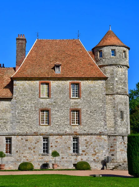 Vascoeuil, França - 4 de outubro de 2016: castelo de Michelet — Fotografia de Stock