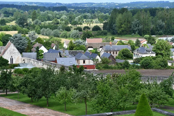 Saint Martin de Boscherville, Francia - 22 de junio de 2016: pueblo —  Fotos de Stock