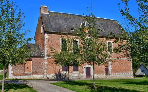 Perriers sur Andelle, Francia - 4 ottobre 2016: Villa Colmont — Foto Stock
