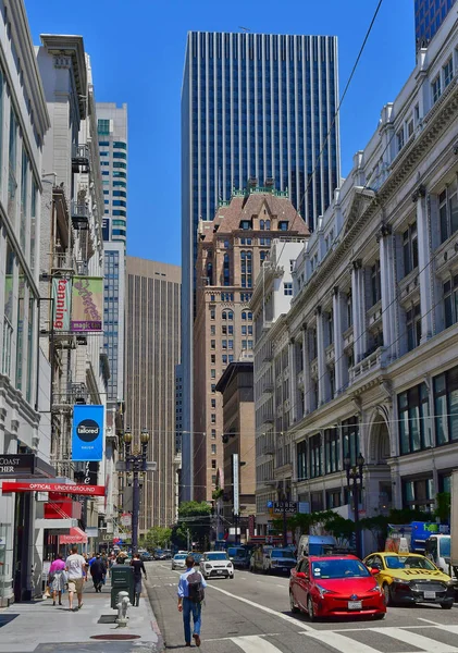 San Francisco; USA - 13 luglio 2016: centro città — Foto Stock