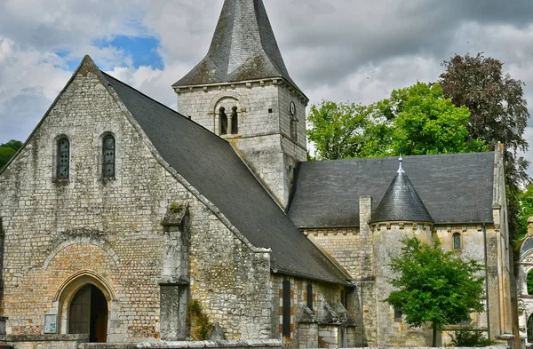 Saint Wandrille Rancon, França - 22 de junho de 2016: Saint Michel chu — Fotografia de Stock