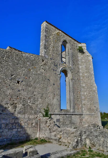 La Flotte, France - september 25 2016 : Notre Dame de Re cisterc — Stok fotoğraf