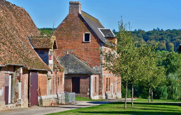 Perriers sur Andelle, Francia - 4 ottobre 2016: Villa Colmont — Foto Stock