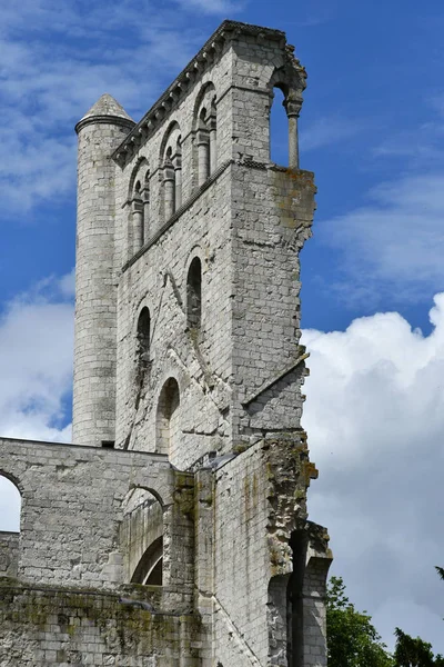 Jumieges, França - 22 de junho de 2016: Abadia de São Pedro — Fotografia de Stock