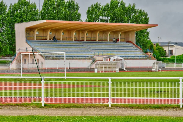 Les Mureaux, France - june 21 2016 : stadium — Stock fotografie