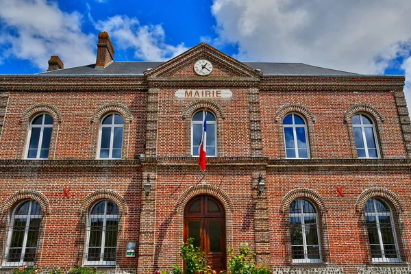 Sahurs, Francia - 22 giugno 2016: Municipio — Foto Stock