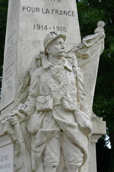 Sainte Marguerite sur Duclair, Francia - 22 de junio de 2016: memorial de guerra — Foto de Stock