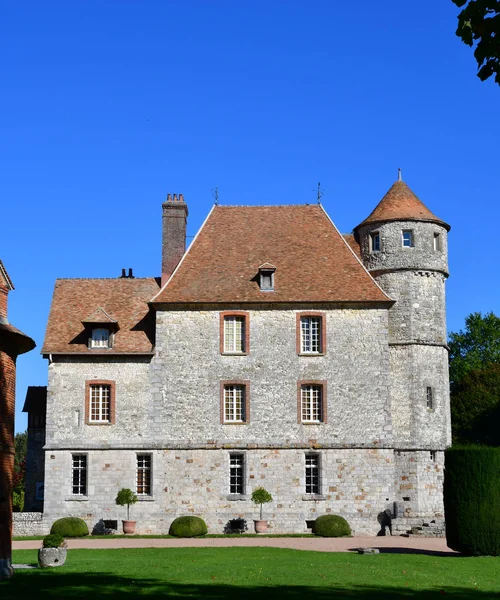 Vascoeuil, França - 4 de outubro de 2016: castelo de Michelet — Fotografia de Stock