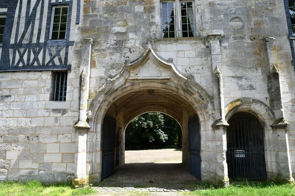 Sahurs, France - june 22 2016 : Marbeuf manor — Zdjęcie stockowe