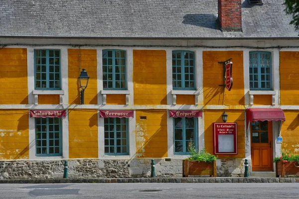 Svatý Wandrille Rancon, Francie - Červen 22 2016: vesnice — Stock fotografie