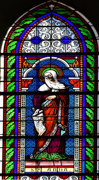 Sainte Marie de Re, France - september 25 2016 : Notre Dame chur — стокове фото