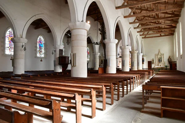 Sainte Marie de Re, France - september 25 2016 : Notre Dame chur — Zdjęcie stockowe