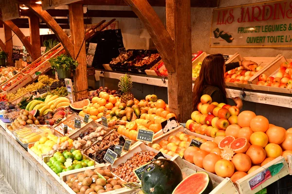 La Flotte, France - september 27 2016 : market — Stock Photo, Image