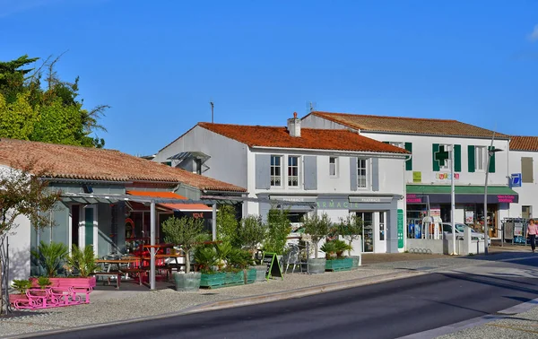 Rivedoux Plage, Francia - 25 de septiembre de 2016: pintoresco pueblo — Foto de Stock