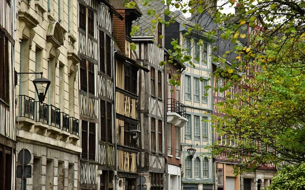 Rouen, Frankrijk - november 26 2016: historisch centrum — Stockfoto