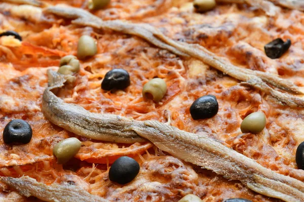 Saint Germain en Laye, France - june 12 2016 : pizza — Stock Photo, Image