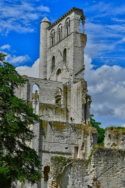 Jumieges, Франция - 22 июня 2016: аббатство Сен-Пьер — стоковое фото