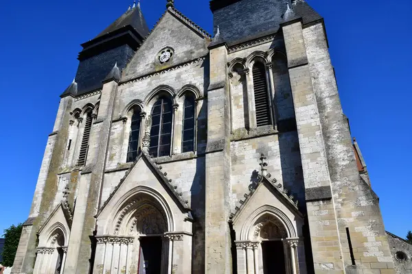 Gournay en Bray, France - september 7 2016 : Saint Hildevert col — Stock Photo, Image