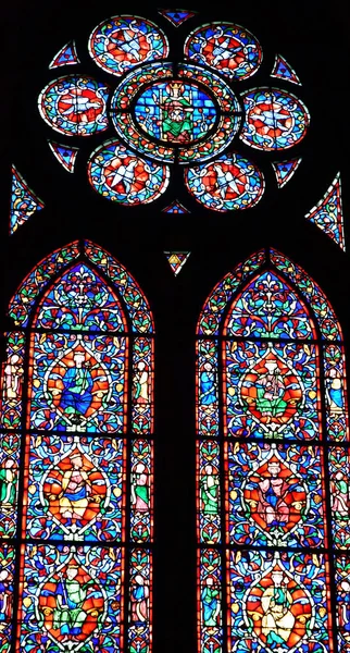 Reims, Francia - 25 de julio de 2016: Catedral de Notre Dame —  Fotos de Stock