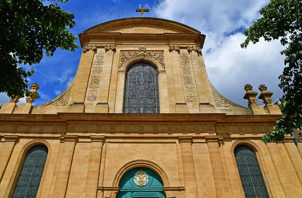 Metz, France - july 25 2016 : Notre Dame de l Assomption church — Stockfoto