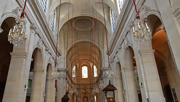 Versalhes, França - 13 de agosto de 2016: Catedral de Saint Louis — Fotografia de Stock