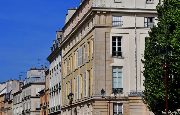 Versailles, Frankreich - 13. August 2016: malerisches Stadtzentrum in — Stockfoto